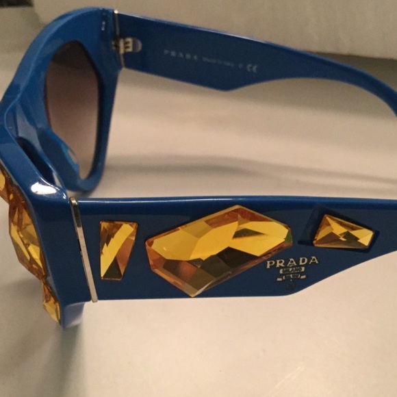 ***SOLD*** PRADA Voice Embellished Sunglasses - Picture 3 of 8